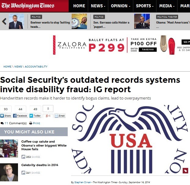 Social Security,s outdated records systems