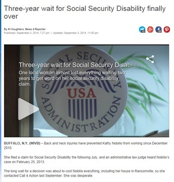 News article regarding Social Security Disability