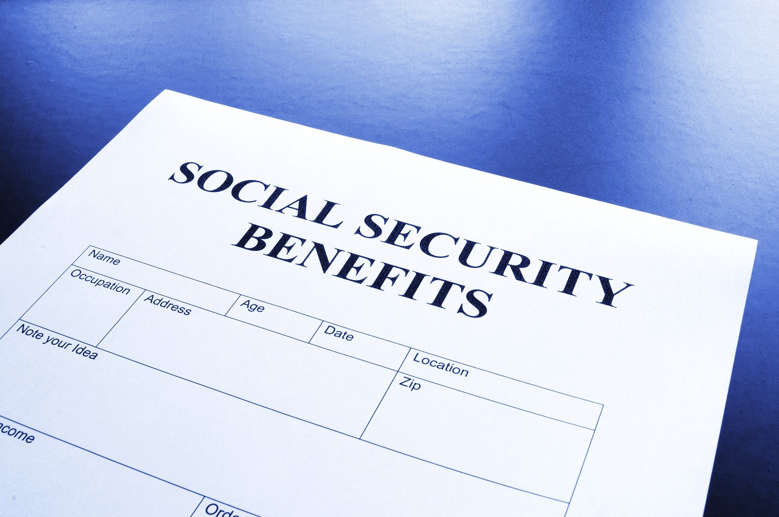 Social Security Benefits Paper
