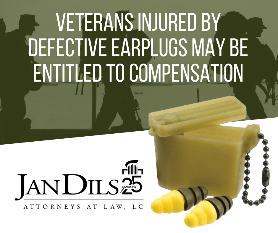 Veterans Injured By Defective Earplugs May Be Entitled to Compensation