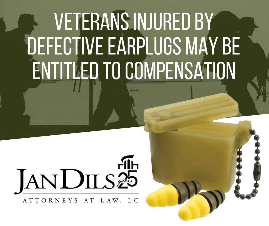 Veterans Injured by Defective Earplugs May Be Entitled To Compensation