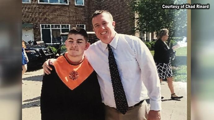 Chad Rinard May Golden Apple Award