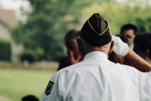 Veteran salute